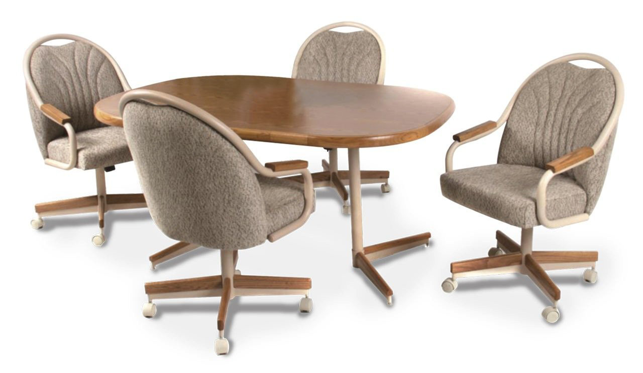 Red Barrel Studio Gentry MidBack Dining Caster Chair with Arms & Reviews Wayfair.ca